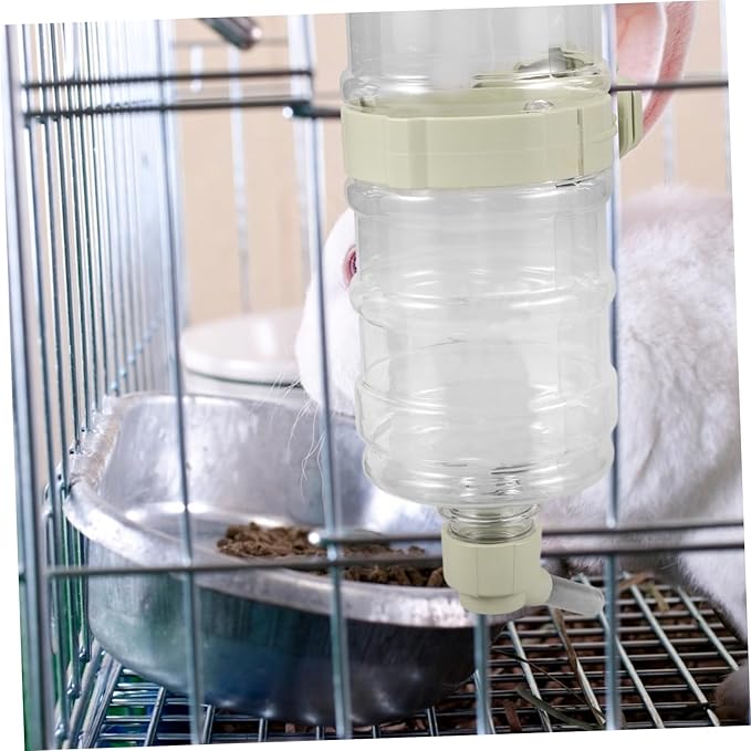 Hanging Dog Water Dispenser Automatic Pet Water Feeder for Cats Rabbits and Small Animals No Leak Design Convenient Cage Accessory for Thirsty Pets