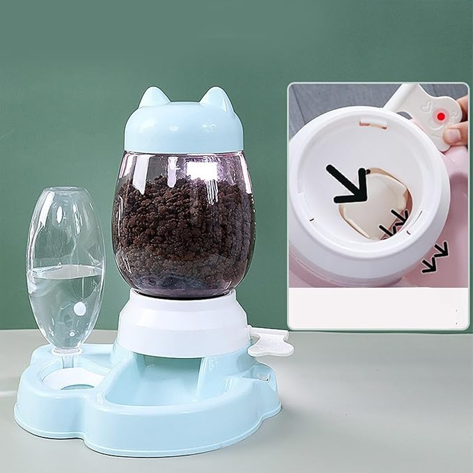 Automatic Dog Feeder, Large Capacity Storage, 1 Piece, Dog Interactive Treat Dispenser Toy, Food Puzzle Slow Feeder, Easy to Disassemble and Clean, for Enrichment Training