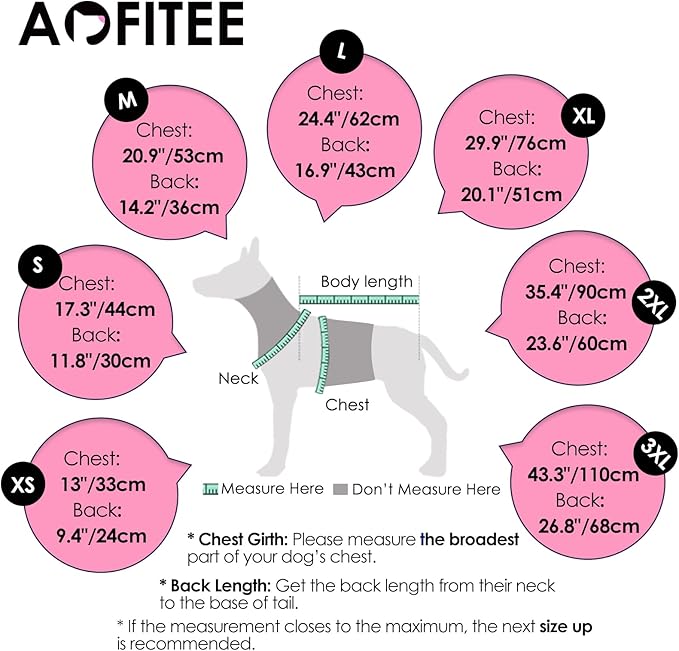 AOFITEE Dog Coat, Warm Dog Winter Coat for Small Dogs, Reflective Turtleneck Dogs Jacket with Harness Built in, Waterproof Windproof Pet Fleece Vest Snow Jacket for Cold Weather, Grey S