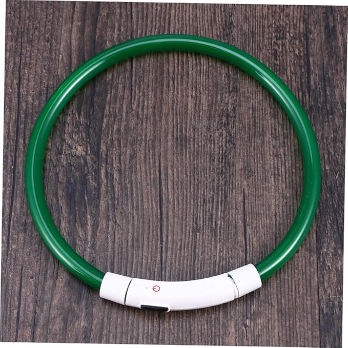 BESPORTBLE USB Charging Dog Collar Led Luminous Night Collar Modes Flashing for Pet Safety