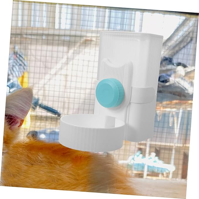 POPETPOP Automatic Pet Water Feeder for Animals Compact Hanging Dog Water Dispenser Safe and Practical for Cages for Cats Rabbits