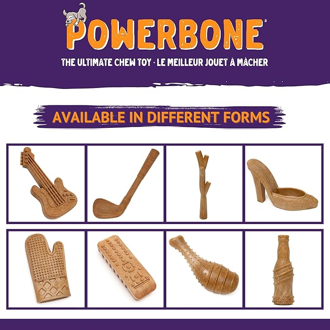 Powerbone TV Remote 7" Chew Toys for Dogs