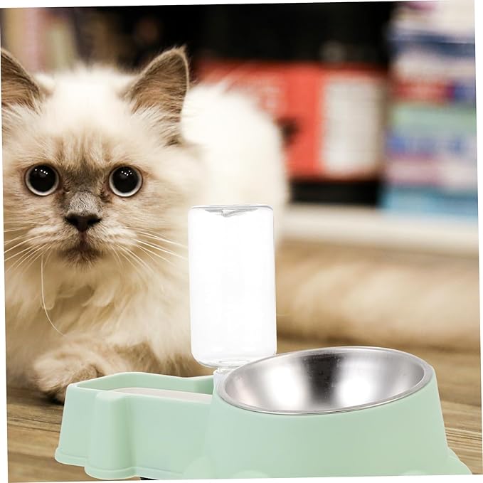 Self-Filling Dog Water Bowl Stainless Steel Dog Bowl Automatic Pet Water Dispenser