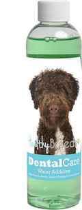 Healthy Breeds Dog Dental Care Water Additive for Lagotti Romagnoli - Helps Freshen Breath, Reduce Plaque & Control Tartar - Mint Flavor - 8 oz