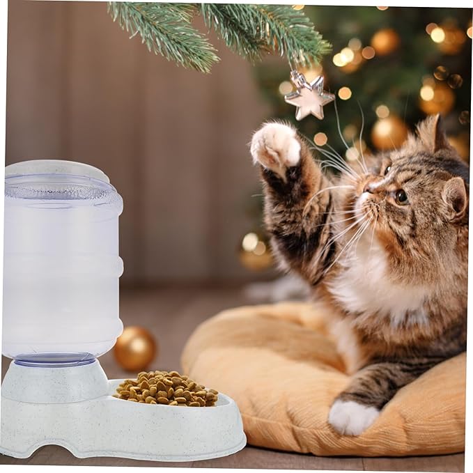 3.8L Automatic PET Feeder Large Capacity Dog Cat Food Dispenser Timer Plastic PET Feeding Bowl for Cats and Dogs