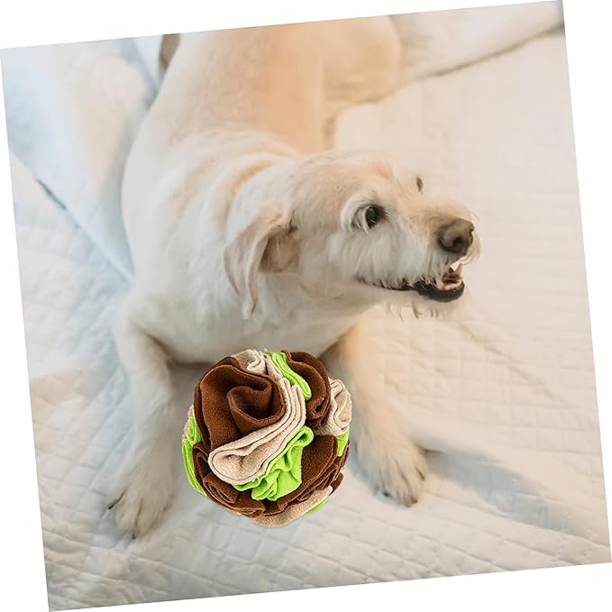 Upgraded PET Sniff Ball for Dogs Interactive Sniffing Training Toy Food Leakage Feeding Ball Engaging Puzzle Toy for Interactive Play Suitable for Breeds