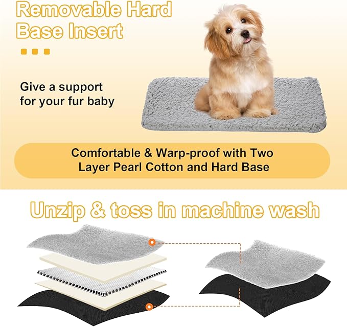 Console Dog Car Seat for Small Dogs Cats Up to 15lbs, Anti-Collapse Pet Armrest Booster Seat with Soft Pillow,Non-Slip Seat Rails Hooks & Safety Belt, Portable Car Accessories for Pets Travel