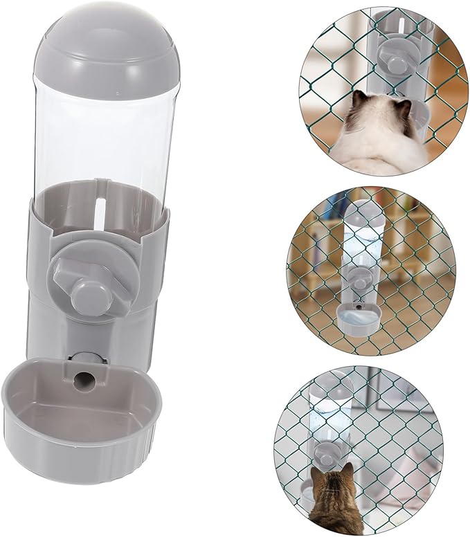 Automatic Drinking Fountain Water Dog Dispenser for Small Dogs Pet Hanging Waterer Pet Automatic Waterer