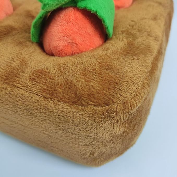 Snuffle Mat Dogs, Foraging Puzzle, Flannel Pearl Cotton, Puppy Enrichment Pad, Interactive Feeding Mat, Nose Work Toy, for Training, Boredom Relief, Indoor Play