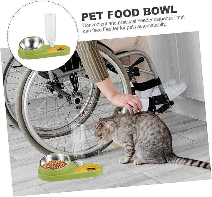 Pet Feeder Dispenser Dog Water Bowl Food Dispenser Automatic Cat Feeder Gravity Pet Water Bowl