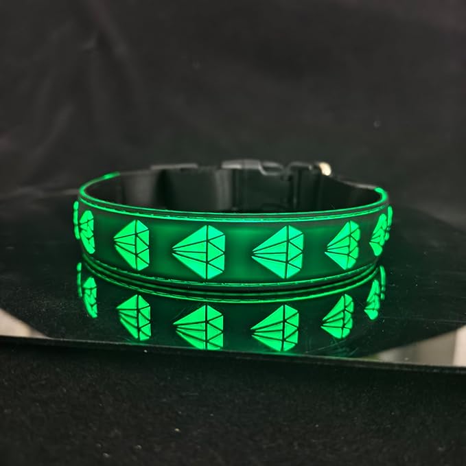 Subversive USB-C led Light up Airtag Dog Collar, Subversive 3D Sunflower Design Comfortable and Soft Material,Multicolored Lighting (D-Black, XS(7.87-11.8"))