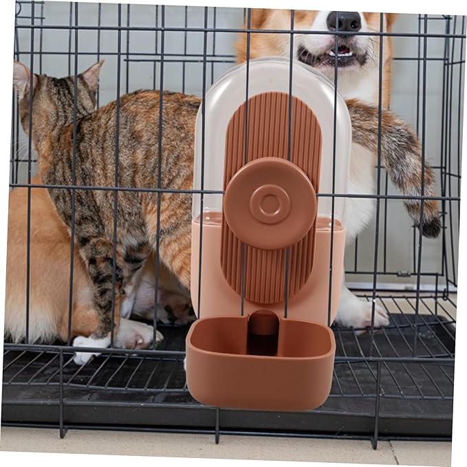 BESPORTBLE 4pcs Dog Water Bottle Dispenser Pet Cage Water Dispenser Automatic Pet Waterer for Indoor Cats