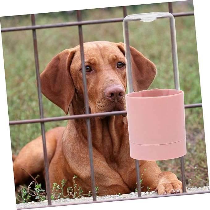 Dog Waterer Hanging Automatic Pet Water Feeder Cat Water Dispenser Dog Fountain Splash Pp Material Easy Pet Supply