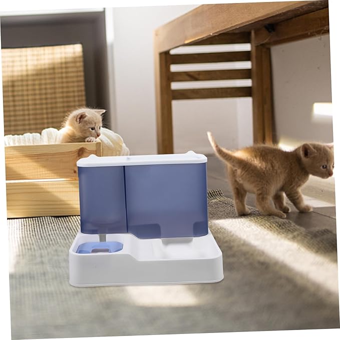 Happyyami Cat and Dog Water Bowl Pet Drinking Feeder Filter Automatic Pet Water Dispenser Large Capacity for Indoor and Outdoor Use