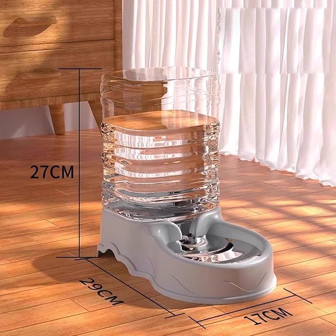 Cat Feeder - Automatic Pet Feeder | Waterer Dispenser, Self-Feeding Cat Dispenser, Automatic Meal Dispenser with Durability, Large Capacity Cat Feeder, Pet Water Dispenser for Cats Pets Small Dogs