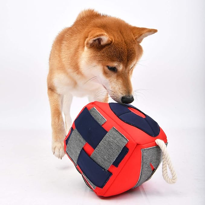 Puppia Nosework Toy - Roller - Navy