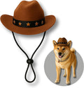 Pet Custom Dog Custom Cat Custom Hoodie, Sporty Look, Funny Gift, Halloween Holiday (Cowboy Hat, One Size)