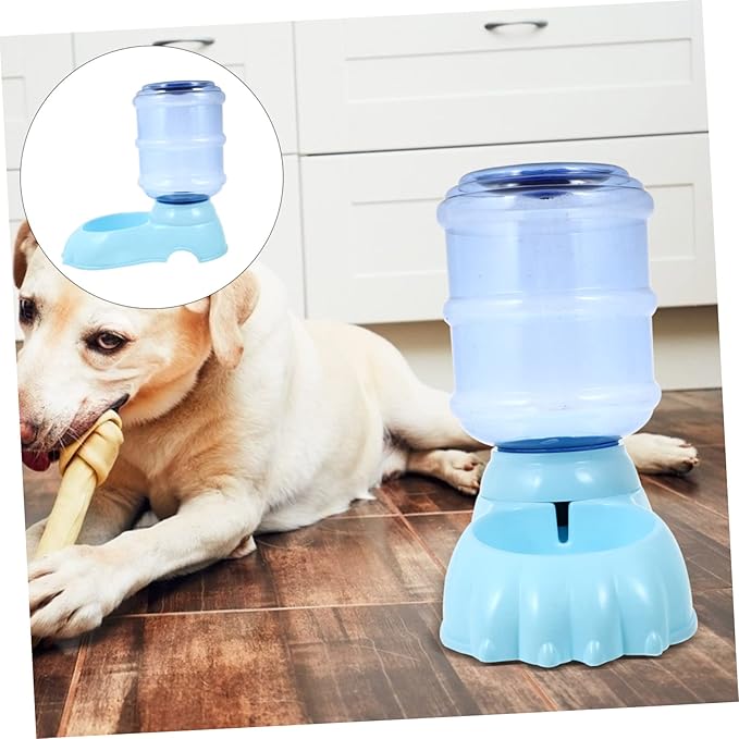 Automatic Pet Water Feeder with Capacity for Cats and Dogs Durable Drinking Bowl Easy to Use Random Color Design