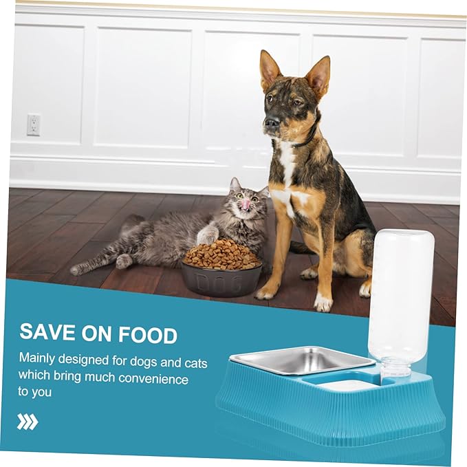 KESYOO Pet Water Dispenser Detachable Design for Easy Cleaning Multi Use Feeder for Dogs and Cats Material for Indoor Use and Busy Pet Owners