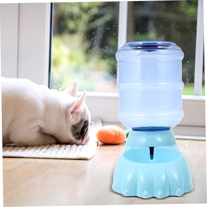 Kisangel Automatic Pet Water Dispenser for Cats and Dogs Bowl Feeding Random Colors for Cats and Puppies