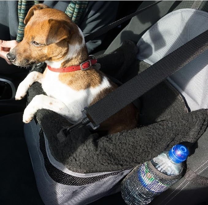 Perfect Quality Pet Safety Booster Seat Travel Puppy Dog Car Bed Booter Bag Belt