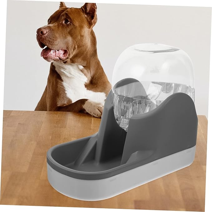 Happyyami 1pcs Automatic Pet Water Dispenser for Cats and Dogs Large Capacity Feeder Easy to Removable Design Plastic Holder for Pet Hydration