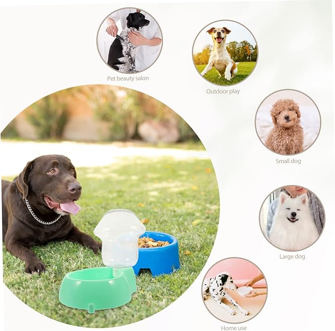 Automatic PET Water Dispenser for Dogs and Cats Large Capacity Plastic Drinking Bowl Simple Fill Design Home PET Feeder for Continuous Hydration