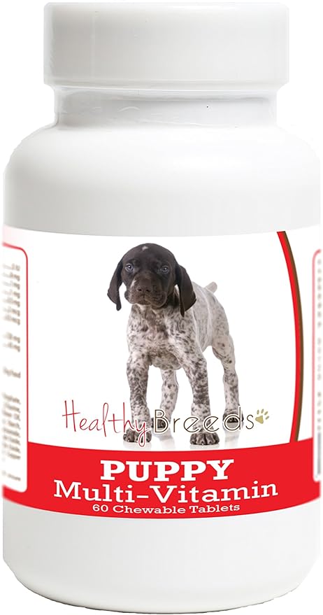 Healthy Breeds German Shorthaired Pointer Puppy Dog Multivitamin Tablet 60 Count