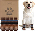 KOOLTAIL Dog Socks to Prevent Licking Paws for Hardwood Floors Anti Slip, Winter Warm Pet Boots&Paw Protector with Grippers, Double Sides Puppy Shoes Booties for Small Medium Large Senior Dogs