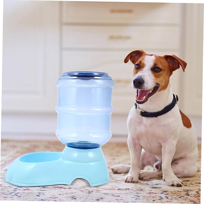 Automatic Dog Water Dispenser Pet Water Bowl Gravity Feeder for Cats Dogs Rabbits Random Color