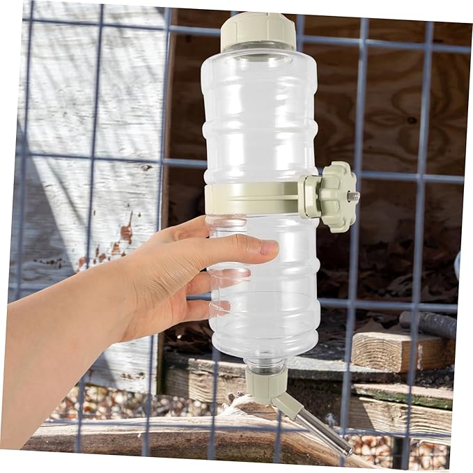 Hanging Automatic PET Water Dispenser Leakproof Water Feeder for Dogs and Cats Ball Valve for Crate and Travel