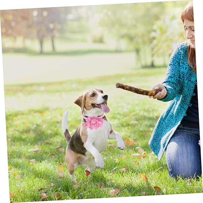 Yardwe Adjustable Rhinestone Dog Collar Comfortable Puppy Neck Decor for Dogs and Cats Stylish and Design for Daily Wear and Special Occasions