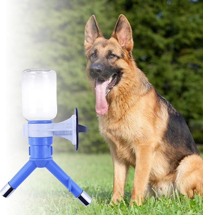 Water Feeder Nozzle - Portable Anti-Leaking Water Dispenser - Multifunctional No-Drip Dispenser Fountain Reusable Automatic Dogs Feeder Nozzle for Dogs