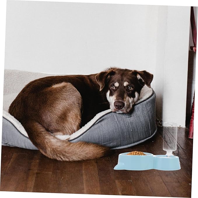 1pc Automatic Dog Water Dispenser Bowl Antiskid and Cats Dual-Function Feeding and Drinking Easy to Clean and Refill for Home Use