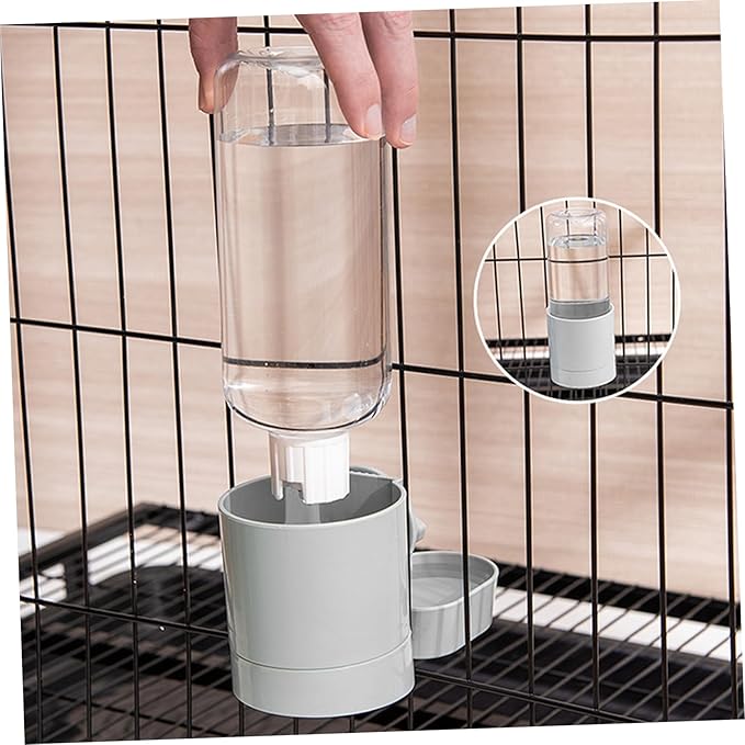 Hanging Cat Dog Water Feeder Automatic Pet Waterer Easy to Clean Sturdy Safe for Pets