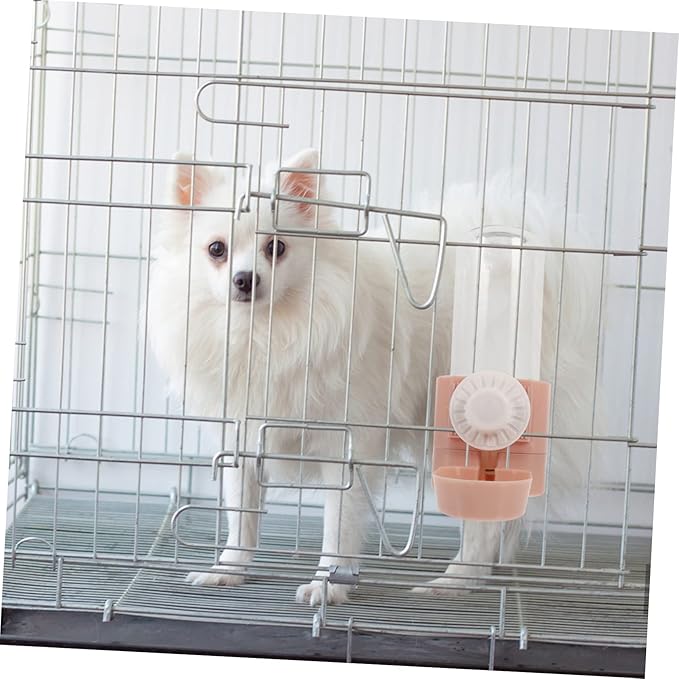 SUPVOX 2pcs Pet Water Dispenser Cat Dog Hanging Bottle Automatic Feeder Volume Safe for Pets