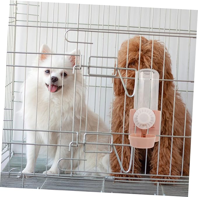 SUPVOX 2pcs Pet Water Dispenser Cat Dog Hanging Bottle Automatic Feeder Volume Safe for Pets