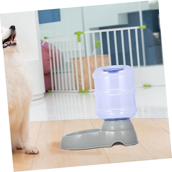 UPKOCH Automatic Pet Drinking Water Bowl Large Capacity Dog Water Dispenser for Outdoor Use