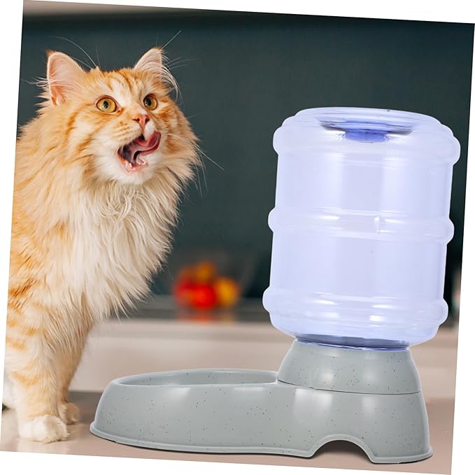 Happyyami Large Capacity Pet Water Dispenser Automatic Dog Water Bowl Outdoor Auto for Large Dogs