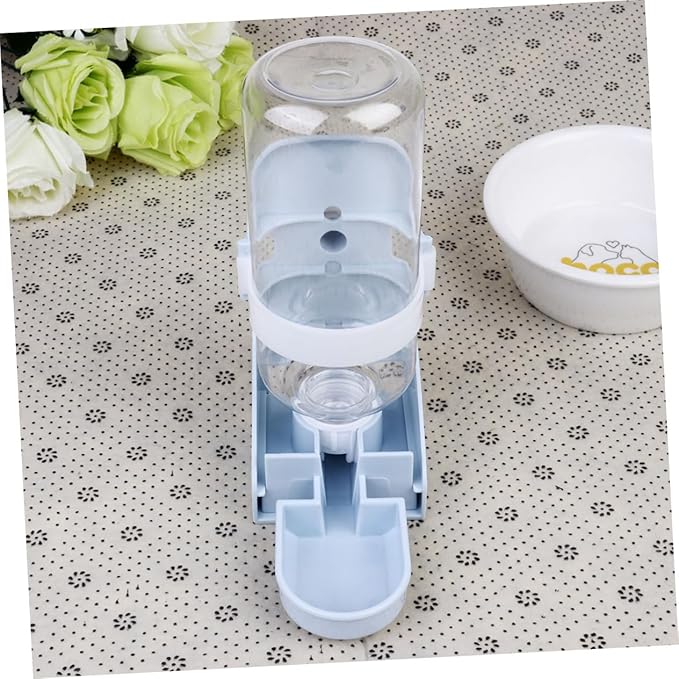 Leakproof Pet Water Dispenser for Dogs Cats Capacity Automatic Drinking Feeder Screw Mounted