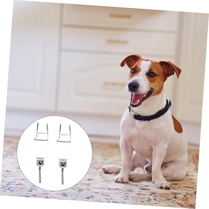 VICASKY 2Pcs Automatic Pet Water Dispenser Hanging Type Water Feeder for Cats Puppies and Dogs Capacity Leak Design Pet Supplies