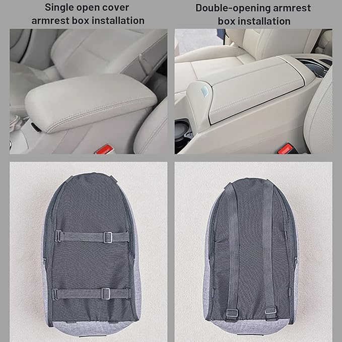 Dog Booster Car Seat Center Console Dog Cat Travel Seat for Small Dogs and Cat Up to 10 Lbs, Installed on The Armrest Box,Washable Travel Bags Carrier Bed Cage Safety Seat
