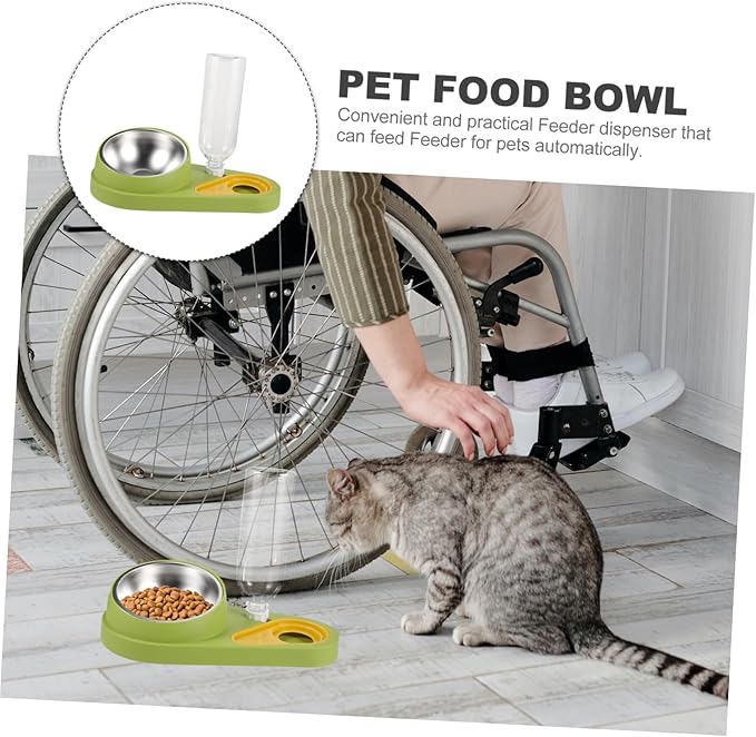 SUPVOX Automatic Pet Water Dispenser for Dogs Cats Lightweight Feeder Bowl Capacity Easy to Use Space-Saving Design for Home Use