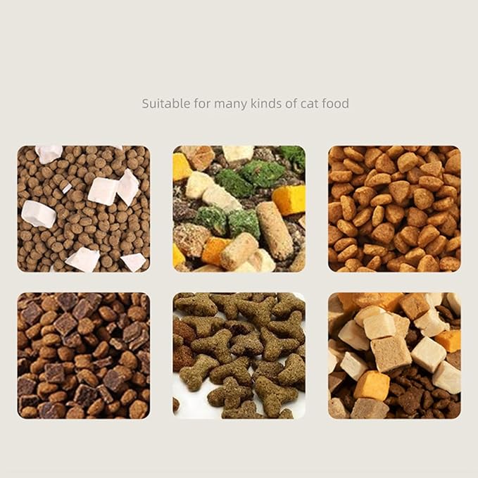 Elevated Pet Feeders with Removable Stainless Steel Bowl and Automatic Water Dispenser Dogs Leak Proof Cats Feeding Dish
