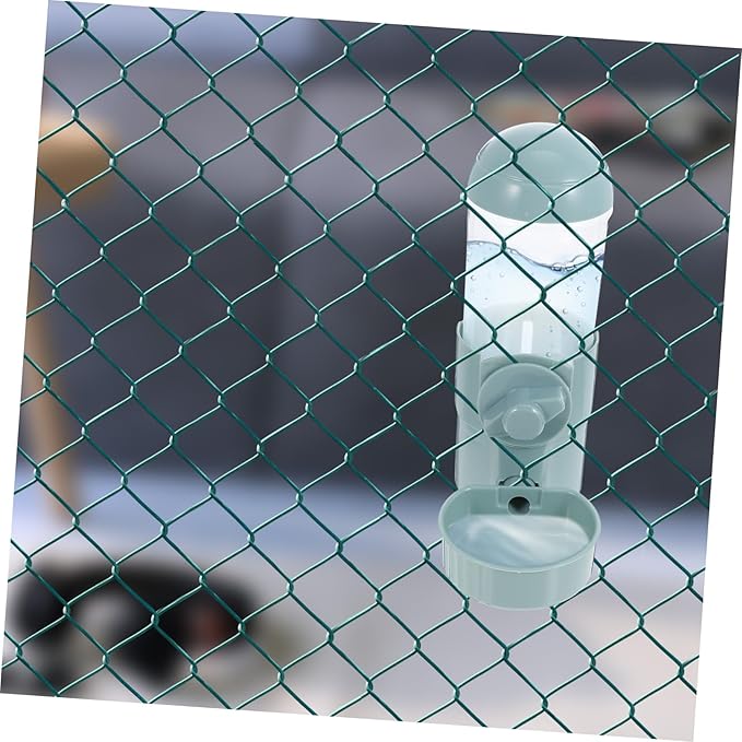 HEMOTON Automatic PET Water Feeder for Cats and Dogs Hanging Design Tip Plastic Water Dispenser 1.5L Capacity for Home Use Easy to Clean