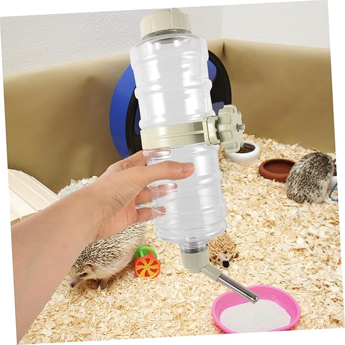 Dog Water Dispenser Pet Water Fountain for Cats Dogs Hanging Feeder Automatic Convenient for Home Travel