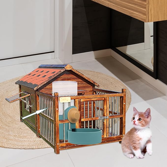 1Pc Automatic Cat Dog Water Dispenser Pet Water Container with Capacity for Cats Dogs Easy to Install and