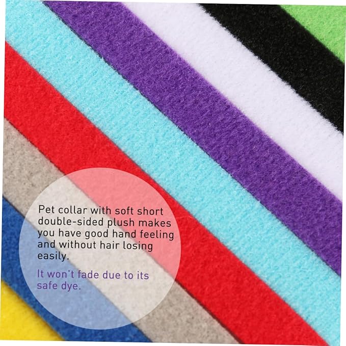 Djustable Collars for Dogs Large Pet Id Bands Collars Double Sided Id Collar Bell for Puppies