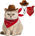 Pet Custom Dog Custom Cat Custom Hoodie, Sporty Look, Funny Gift, Halloween Holiday (Cowboy Set, One Size)