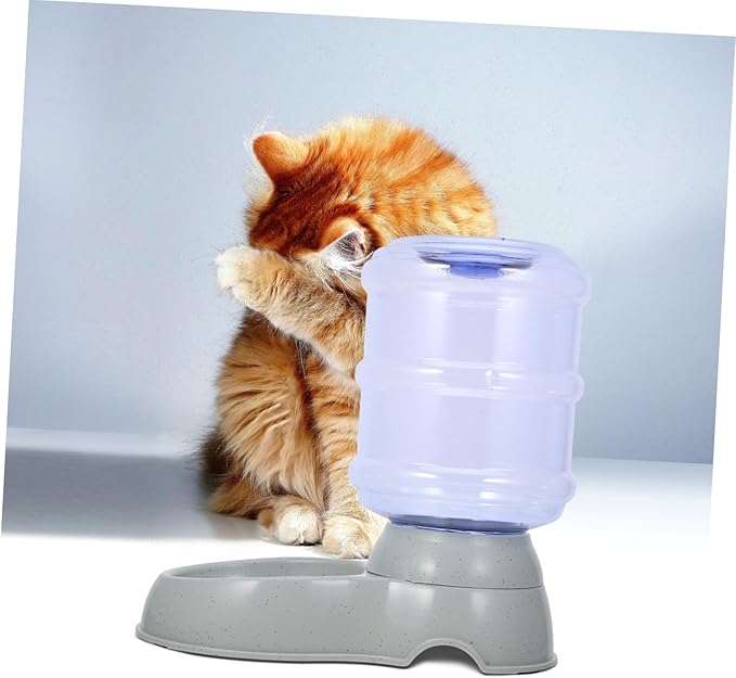 VANZACK Dog Feeder Water Dispenser Automatic Water Feeder for Pets Material Easy Assembly